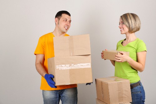 Office furniture pick-up service in Putney business area