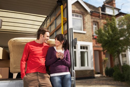 Commercial moving van service for business relocation in Putney