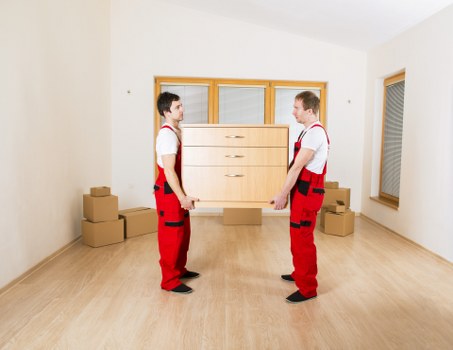 Local removals crew handling furniture safely during a Putney relocation